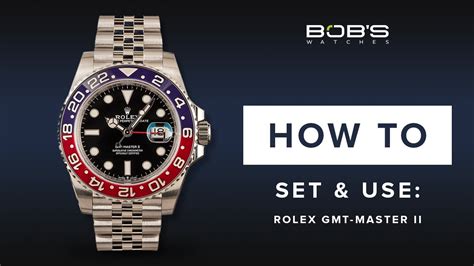 how to set gmt rolex|setting Rolex gmt master 2.